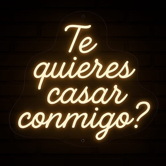 ¿Te Quieres Casar Conmigo? (Para Exterior)
