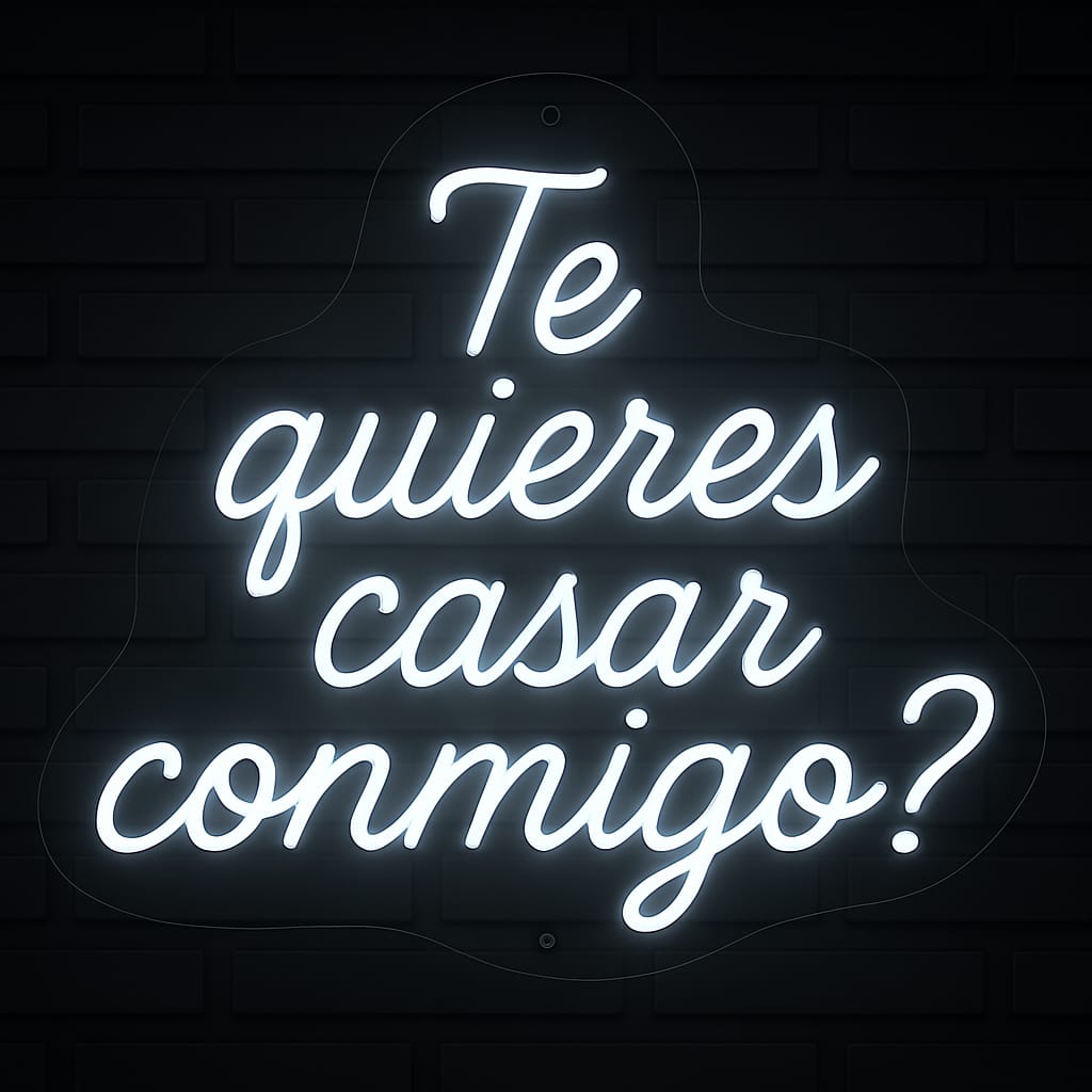 ¿Te Quieres Casar Conmigo? (Para Exterior)